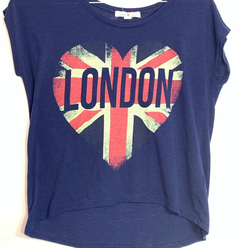 London crop shirt